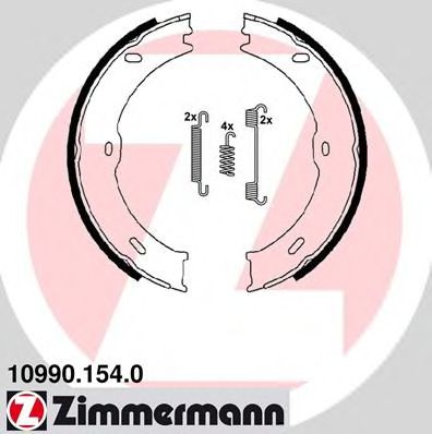 Комплект тормозных колодок, стояночная тормозная система ZIMMERMANN 10990.154.0