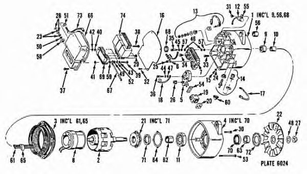 Генератор DELCO REMY 1117801