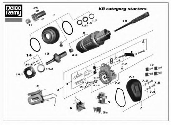 Стартер EFEL 22730