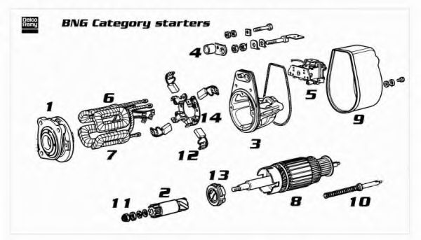 Стартер EFEL 22210