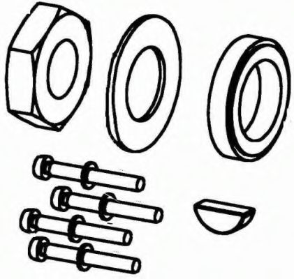 Ремкомплект, стартер DELCO REMY 19025541