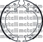 Комплект тормозных колодок, стояночная тормозная система METELLI 53-0161K