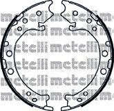 Комплект тормозных колодок, стояночная тормозная система METELLI 53-0162K