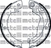 Комплект тормозных колодок, стояночная тормозная система METELLI 53-0527
