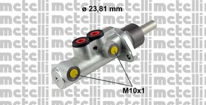 Главный тормозной цилиндр METELLI 05-0601