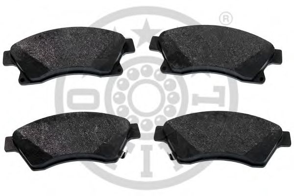 Комплект тормозных колодок, дисковый тормоз OPTIMAL 12399