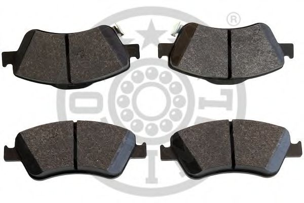 Комплект тормозных колодок, дисковый тормоз OPTIMAL 12439