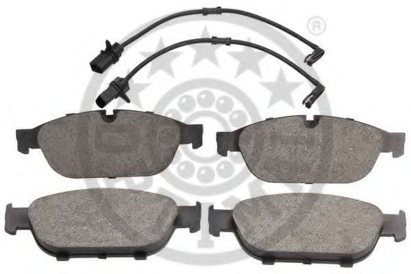 Комплект тормозных колодок, дисковый тормоз OPTIMAL 12552