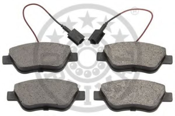 Комплект тормозных колодок, дисковый тормоз ALLIED NIPPON ADB12047