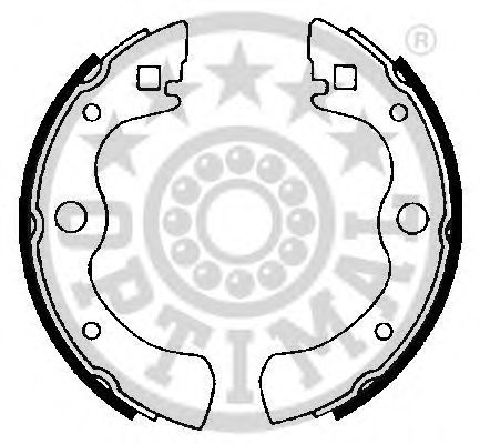 Комплект тормозных колодок LUCAS GS8071