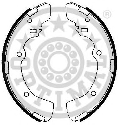 Комплект тормозных колодок OPTIMAL BB-3790