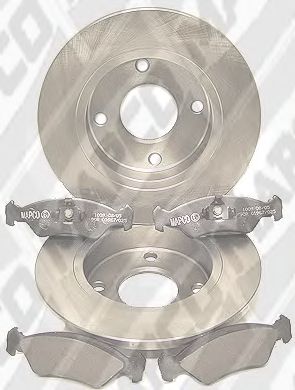 Комплект тормозов, дисковый тормозной механизм MAPCO 47653