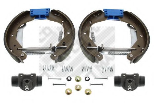 Комплект тормозных колодок MAPCO 9830