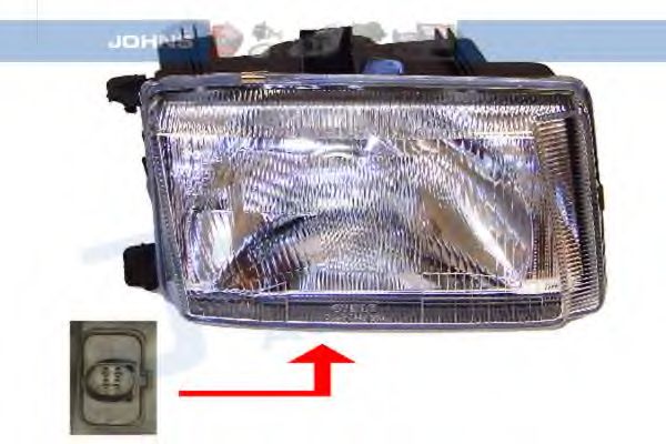 Основная фара JOHNS 95 24 10-6