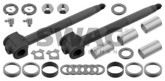 Ремкомплект, шкворень поворотного кулака SWAG 10 75 0040