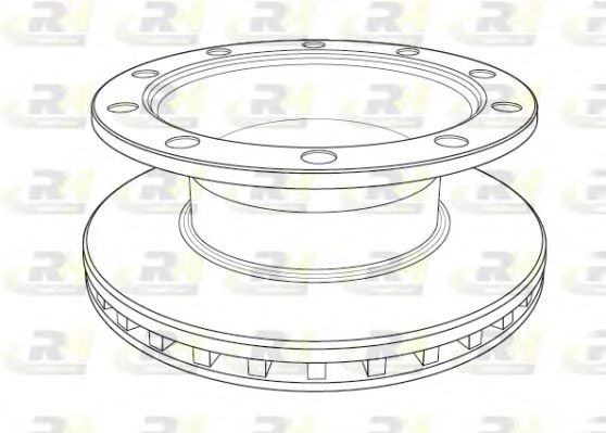 Тормозной диск ROADHOUSE 119920