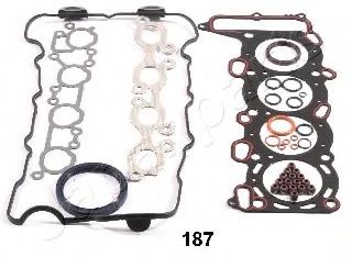 Комплект прокладок, двигатель JAPANPARTS KM-187