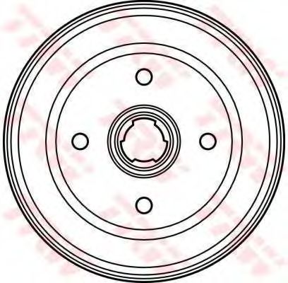 Тормозной барабан OMC 100353