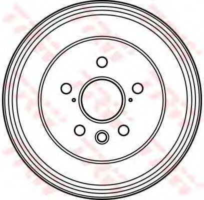 Тормозной барабан TRW DB4110