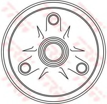 Тормозной барабан TRW DB4122