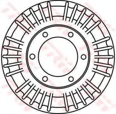 Тормозной барабан TRW DB4125