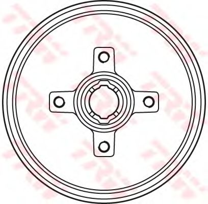 Тормозной барабан TRW DB4134BR