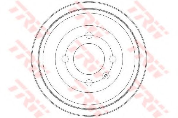 Тормозной барабан TRW DB4425