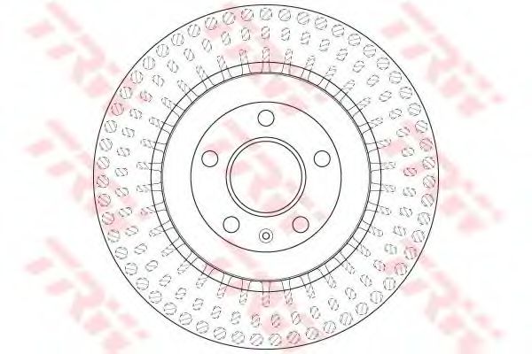 Тормозной диск TRW DF6175S