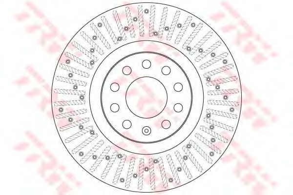 Тормозной диск TRW DF6189S