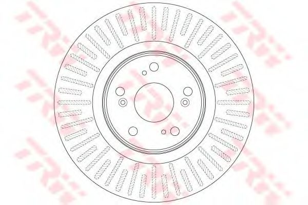 Тормозной диск TRW DF6437