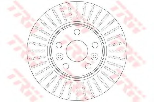 Тормозной диск TRW DF6448