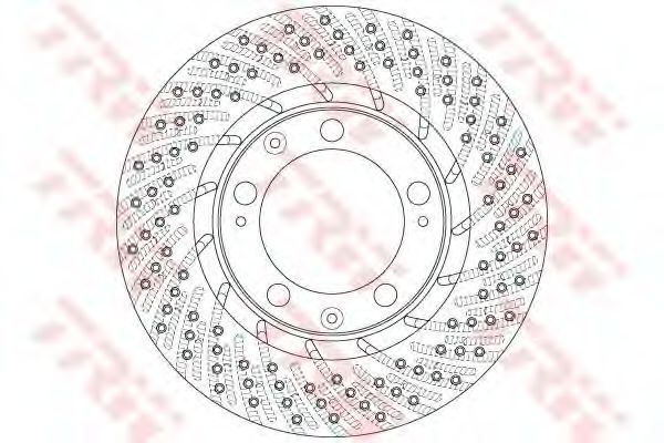 Тормозной диск TRW DF6466S