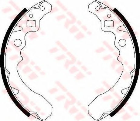 Комплект тормозных колодок TRW GS8282
