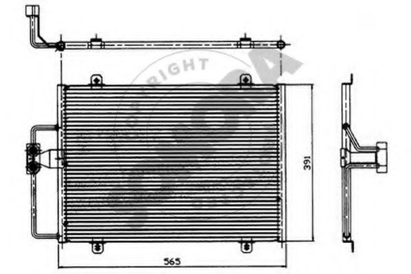 Конденсатор, кондиционер SOMORA 243060
