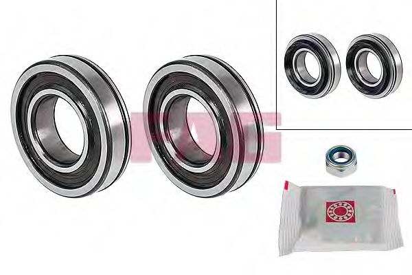 Комплект подшипника ступицы колеса FAG 713 6301 50