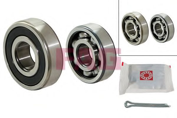 Комплект подшипника ступицы колеса FAG 713 6162 10