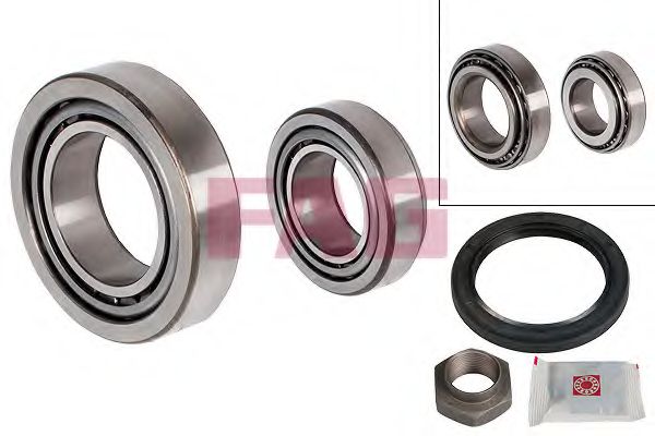 Комплект подшипника ступицы колеса FAG 713 6114 90