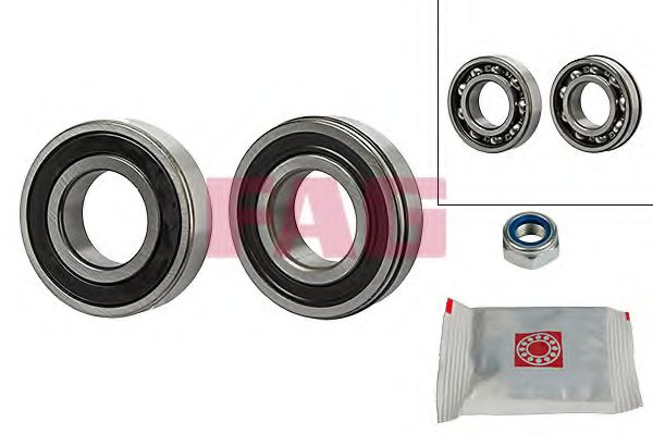 Комплект подшипника ступицы колеса FAG 713 6301 00