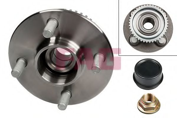 Комплект подшипника ступицы колеса FAG 713 6134 50