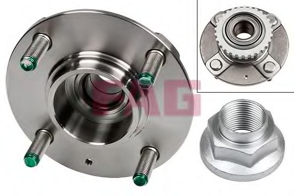 Комплект подшипника ступицы колеса FAG 713 6194 90