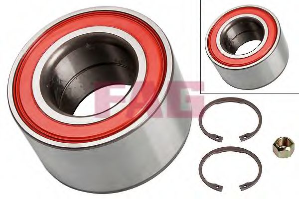 Комплект подшипника ступицы колеса FAG 713 6601 90