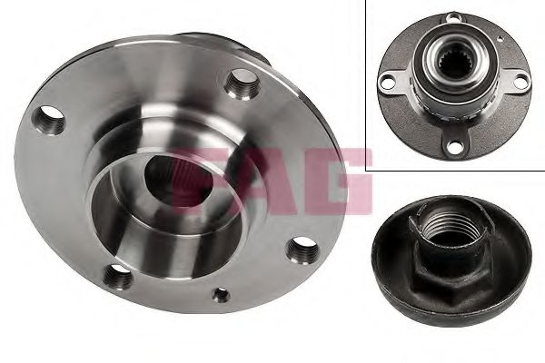 Комплект подшипника ступицы колеса FAG 713 6105 30