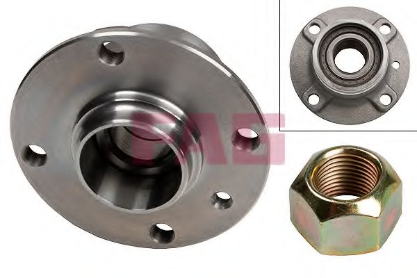 Комплект подшипника ступицы колеса FAG 713 6602 70