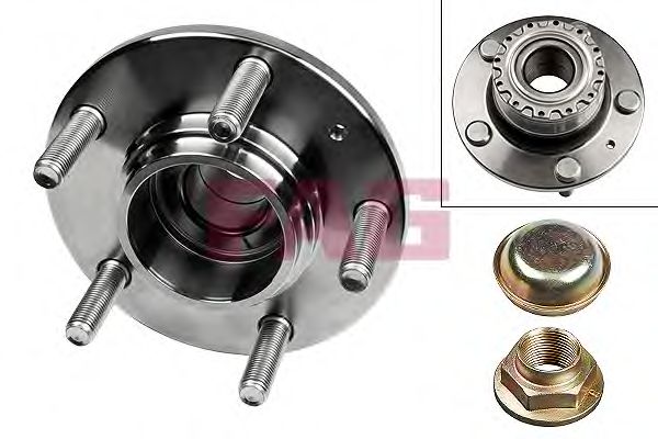 Комплект подшипника ступицы колеса FAG 713 6266 60