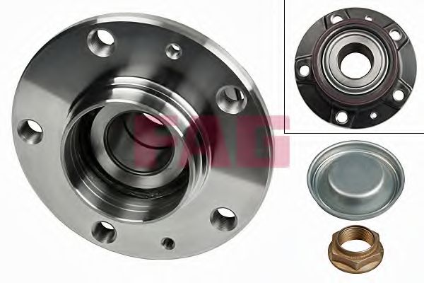 Комплект подшипника ступицы колеса FAG 713 6505 90