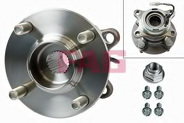 Комплект подшипника ступицы колеса FAG 713 6236 80