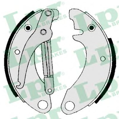 Комплект тормозных колодок LPR 80400