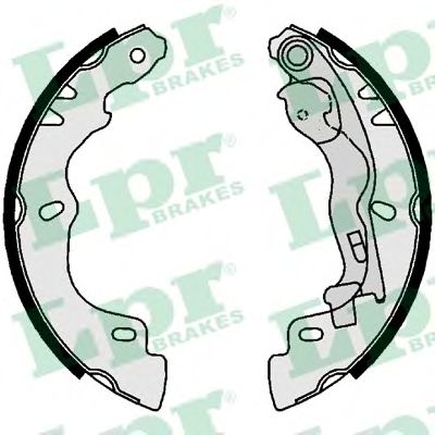 Комплект тормозных колодок LPR 81018