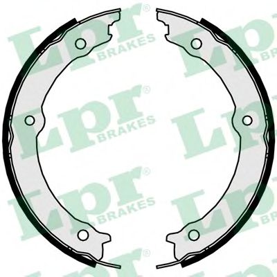 Комплект тормозных колодок, стояночная тормозная система LPR 81022