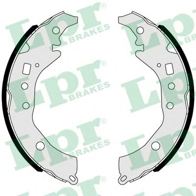 Комплект тормозных колодок LPR 01044